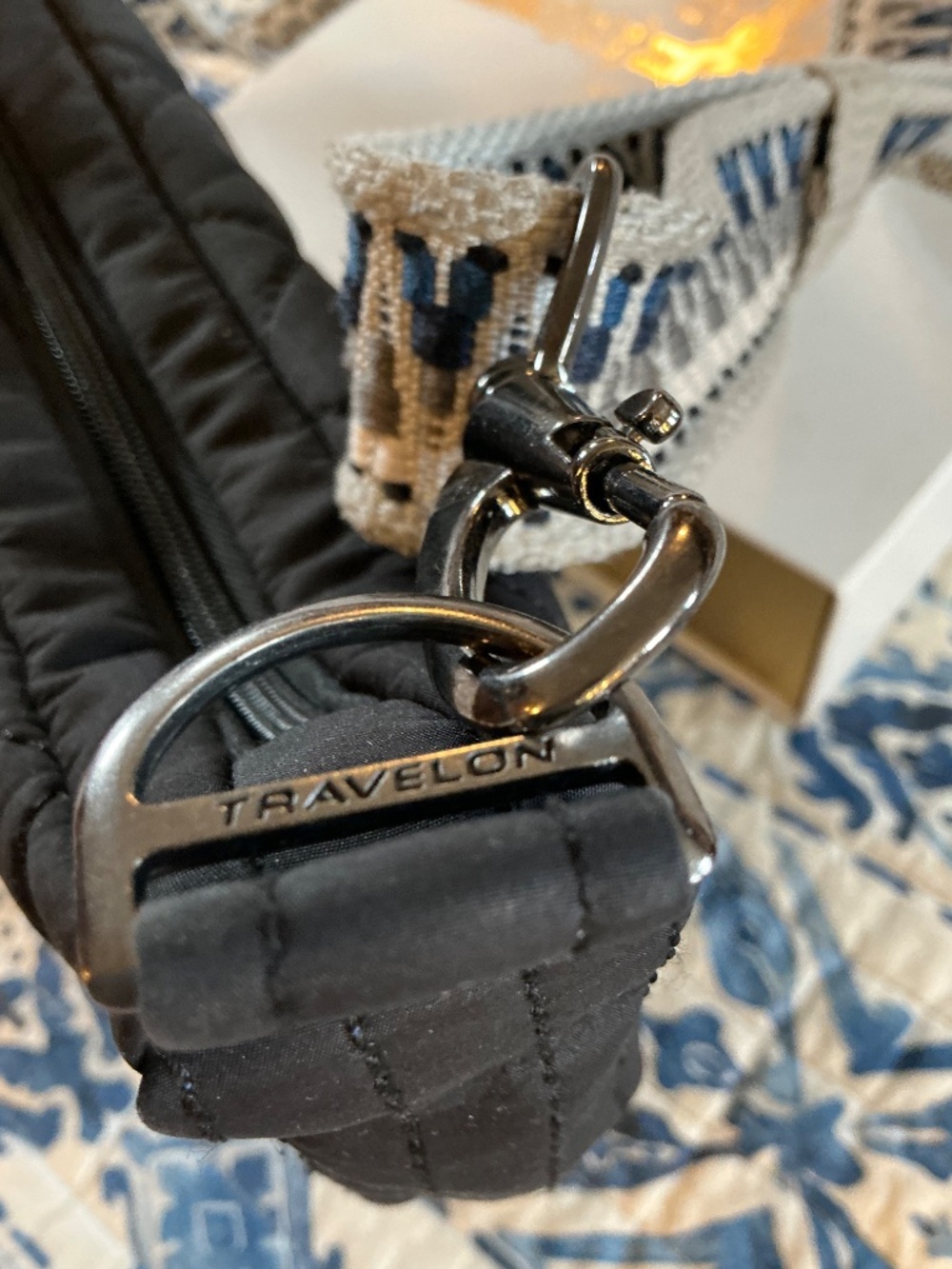 Travelon Boho Cresent Crossbody - Picture 3 of 14